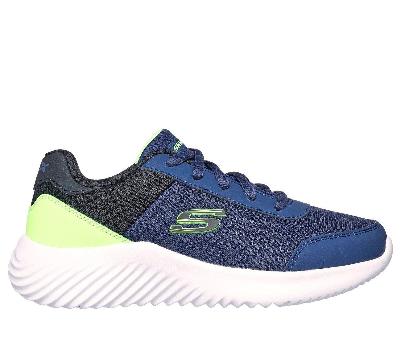 Zapatillas Niño Bounder Drezic Azul Skechers-0
