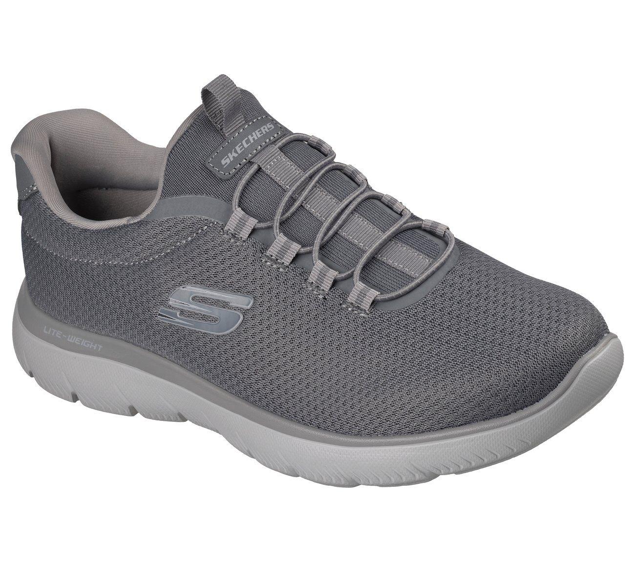 Zapatillas Hombre Summits Gris Skechers-3