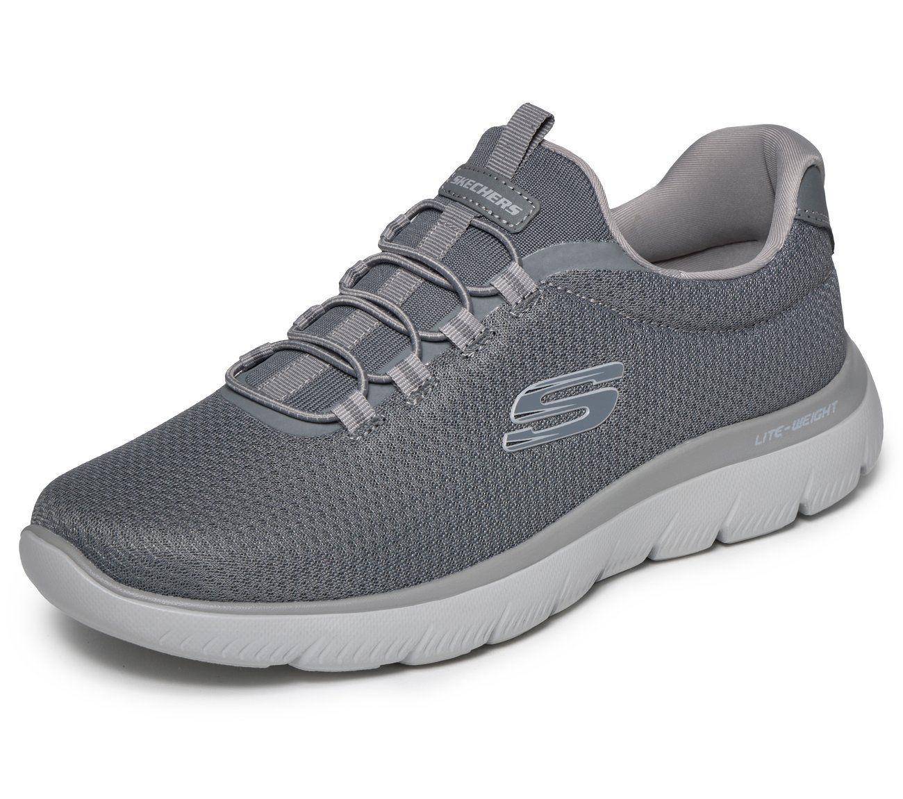 Zapatillas Hombre Summits Gris Skechers-4