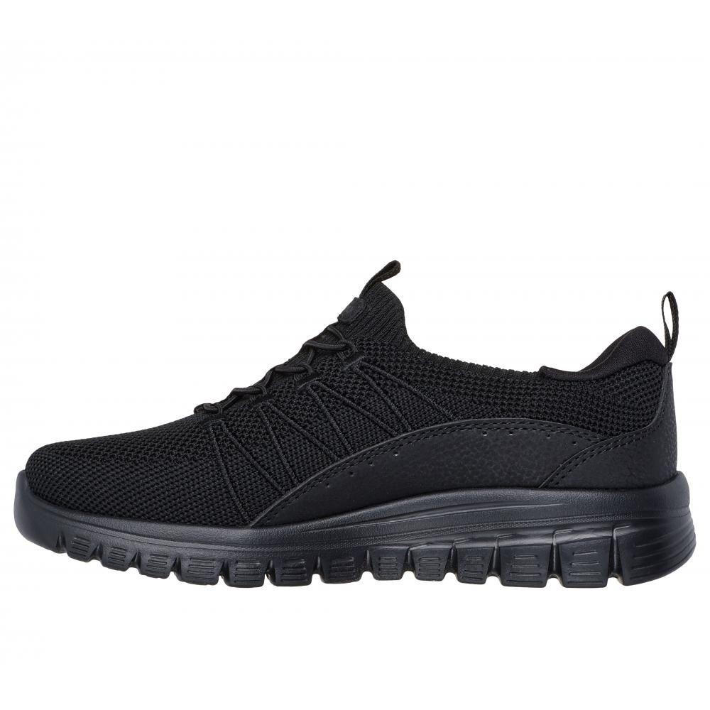 Zapatilla Mujer Graceful Picture Perfect Negro Skechers-3