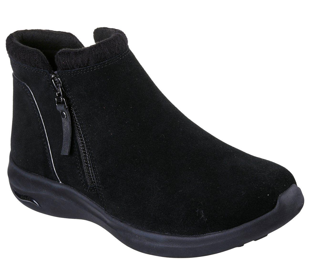 Botines Mujer Arch Fit Ease Negro Skechers-3