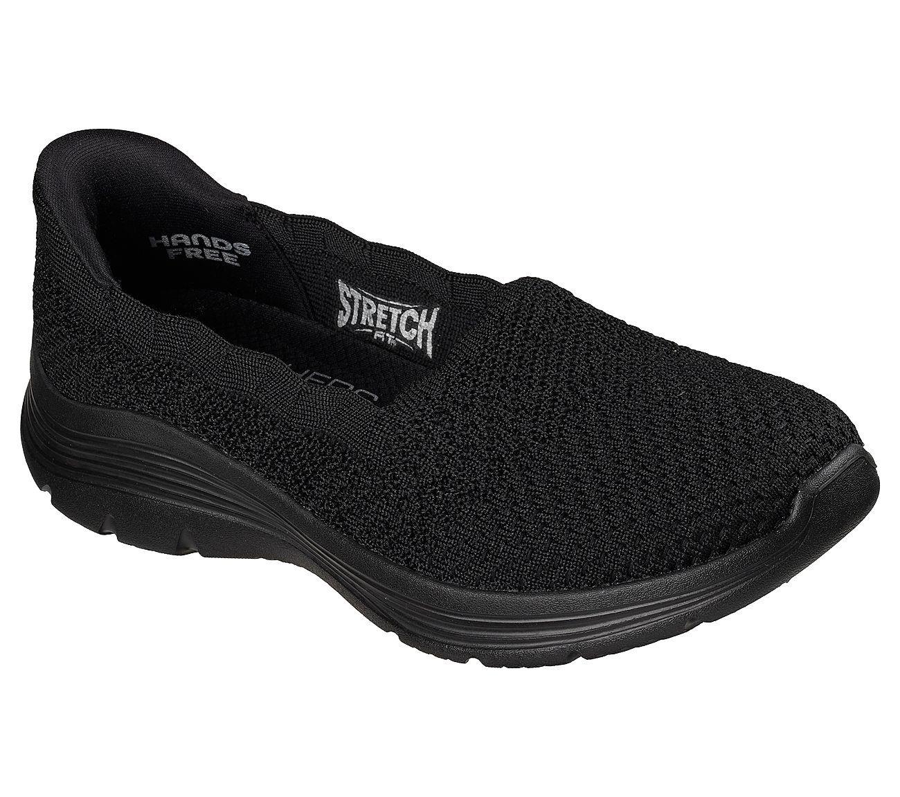 Zapatillas Skechers Mujer Slip-Ins Bedford Negro-4