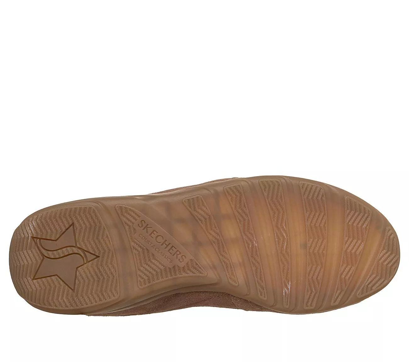 Zapatos Skechers Mujer Court Racer City Belle Café-2