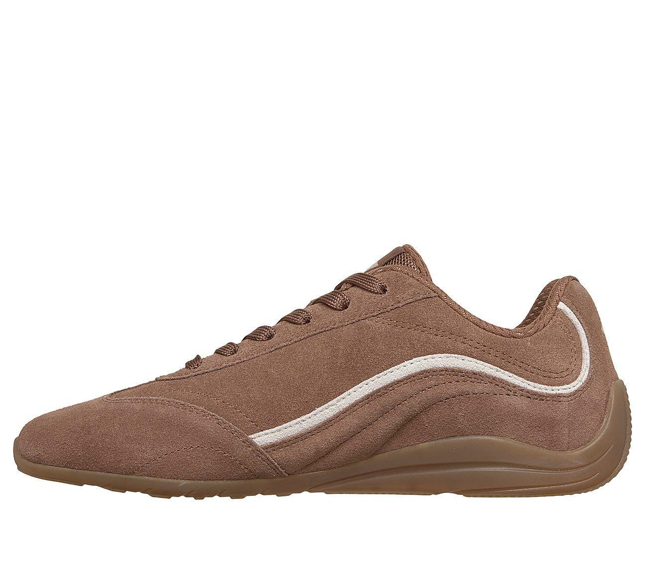 Zapatos Skechers Mujer Court Racer City Belle Café-3