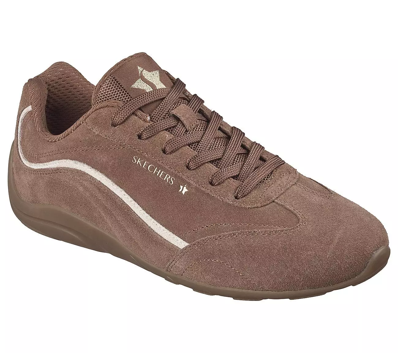 Zapatos Skechers Mujer Court Racer City Belle Café-4