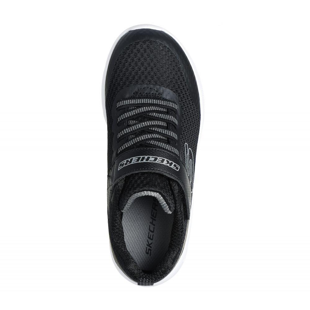 Zapatilla Niño Microspec Max Vaptix Negro Skechers-1