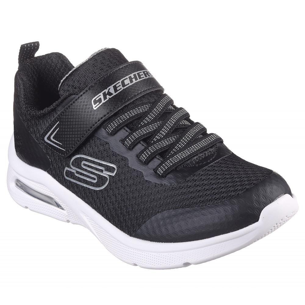 Zapatilla Niño Microspec Max Vaptix Negro Skechers-4