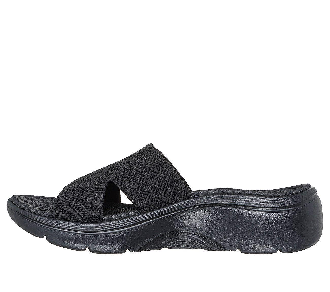 Sandalias Skechers Mujer Slip-Ins Go Walk Arch Fit 2.0 Negro-4