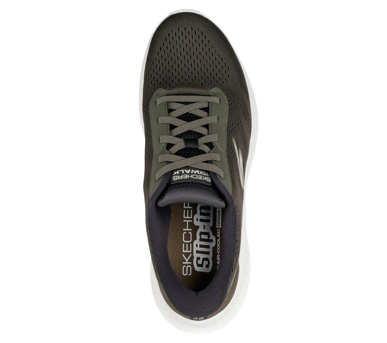 Zapatillas Hombre Slip-ins Go Walk Now Payton Verde Skechers-1