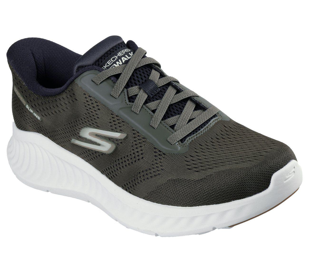 Zapatillas Hombre Slip-ins Go Walk Now Payton Verde Skechers-3