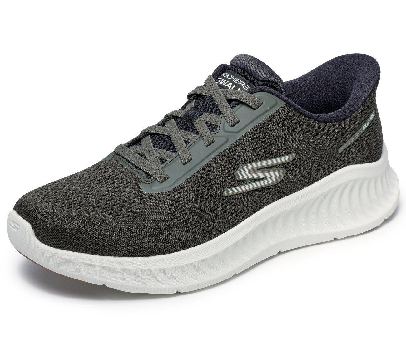 Zapatillas Hombre Slip-ins Go Walk Now Payton Verde Skechers-4