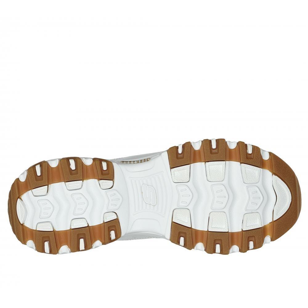 Zapatilla Mujer D'Lites Good Neutral Blanco Skechers-2
