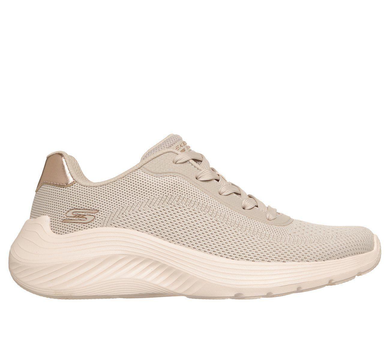 Zapatillas Mujer Bobs Squad W Current Look Beige Skechers-0