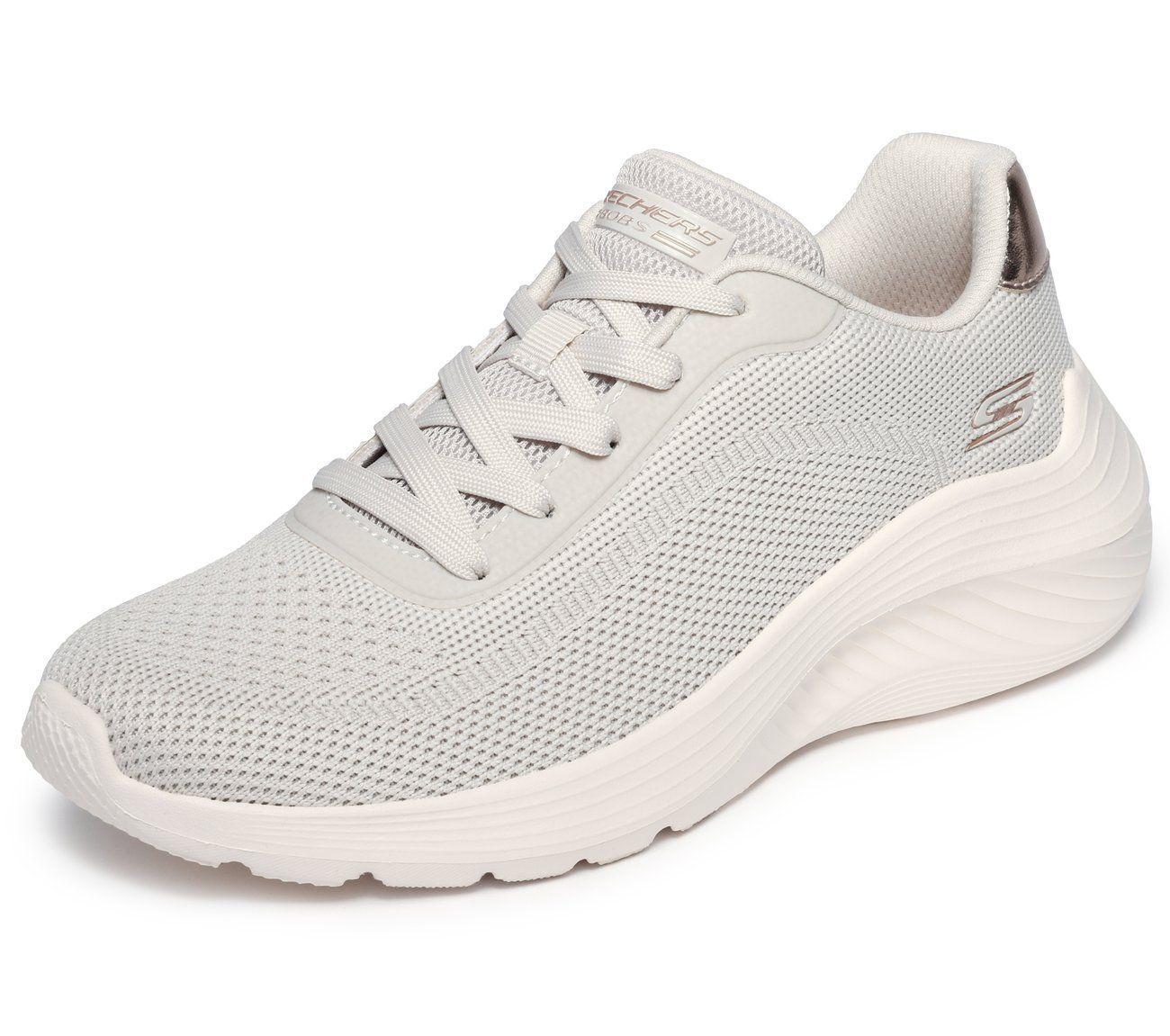 Zapatillas Mujer Bobs Squad W Current Look Beige Skechers-4