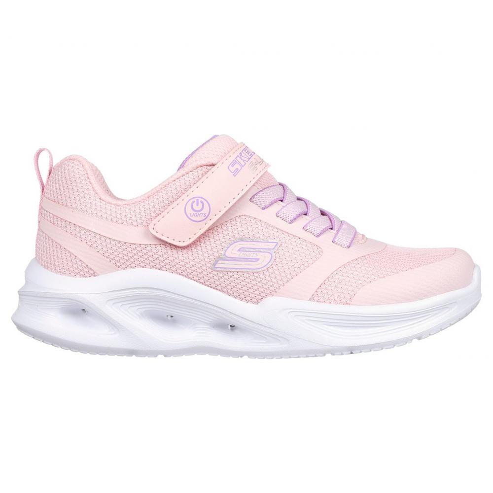 Zapatillas Niña Skechers Sola Glow Rosado PK Skechers-0