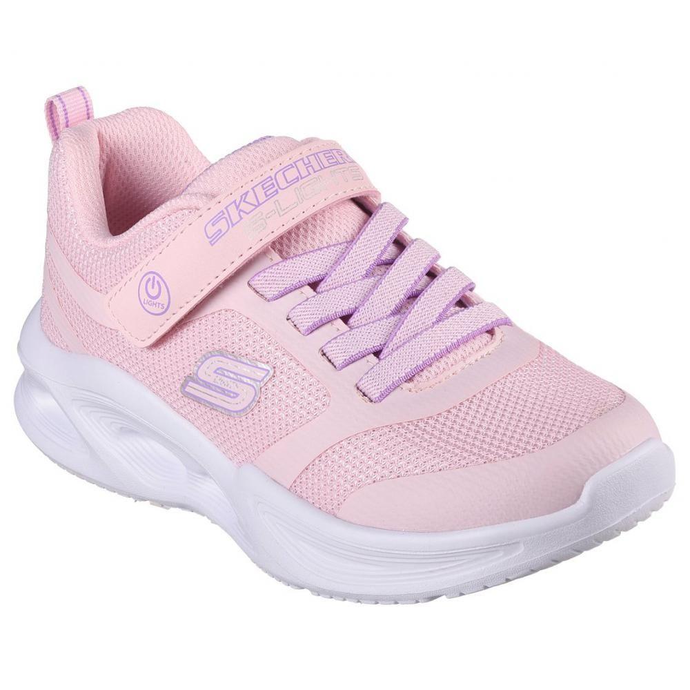 Zapatillas Niña Skechers Sola Glow Rosado PK Skechers-3