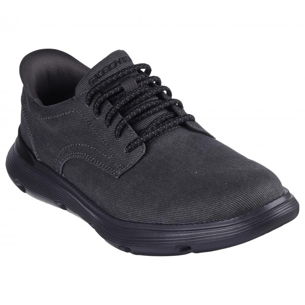 Zapato Hombre Garza Clive Negro Skechers-4
