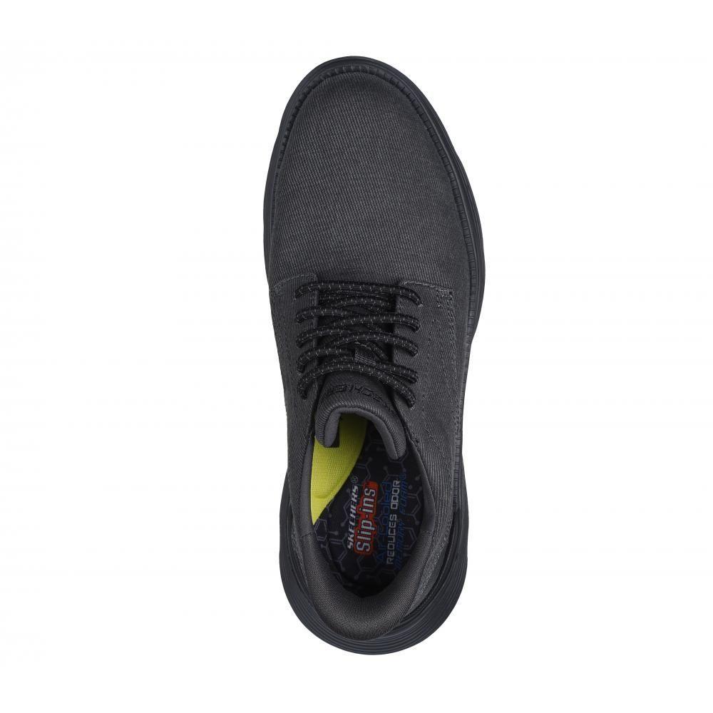 Zapato Hombre Garza Clive Negro Skechers-1