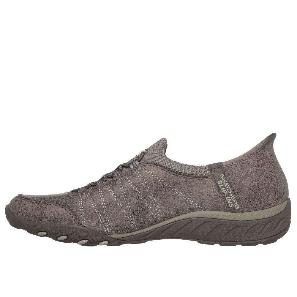 Zapato Mujer Skechers Slip-ins: Breathe-Easy Café-3