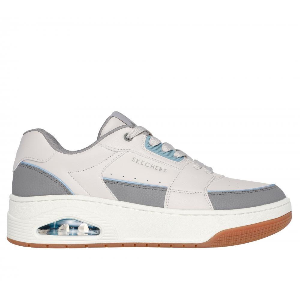 Zapatilla Hombre Uno Court LowPost Beige Skechers-0