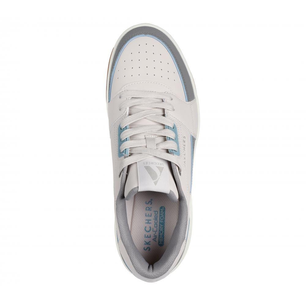 Zapatilla Hombre Uno Court LowPost Beige Skechers-1