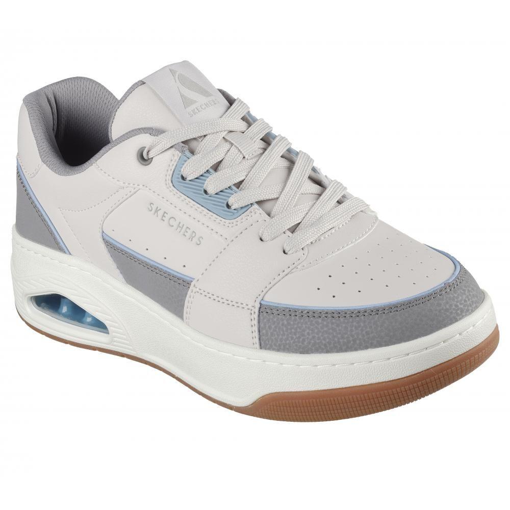 Zapatilla Hombre Uno Court LowPost Beige Skechers-4