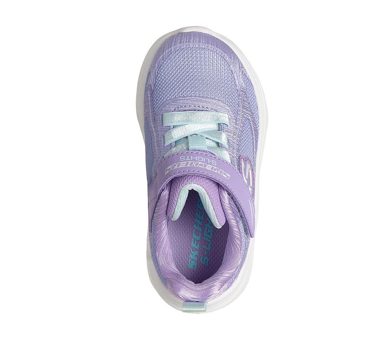 Zapatillas Skechers Niña - S-Lights Sola Glow 2.0 Morado-1