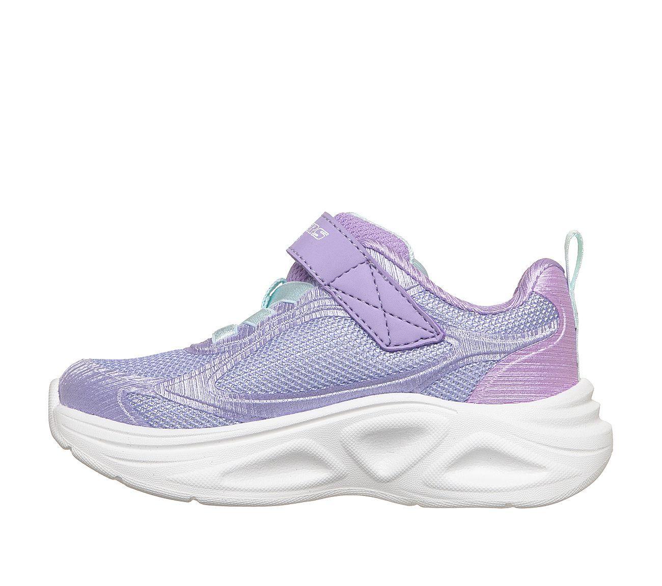 Zapatillas Skechers Niña - S-Lights Sola Glow 2.0 Morado-3