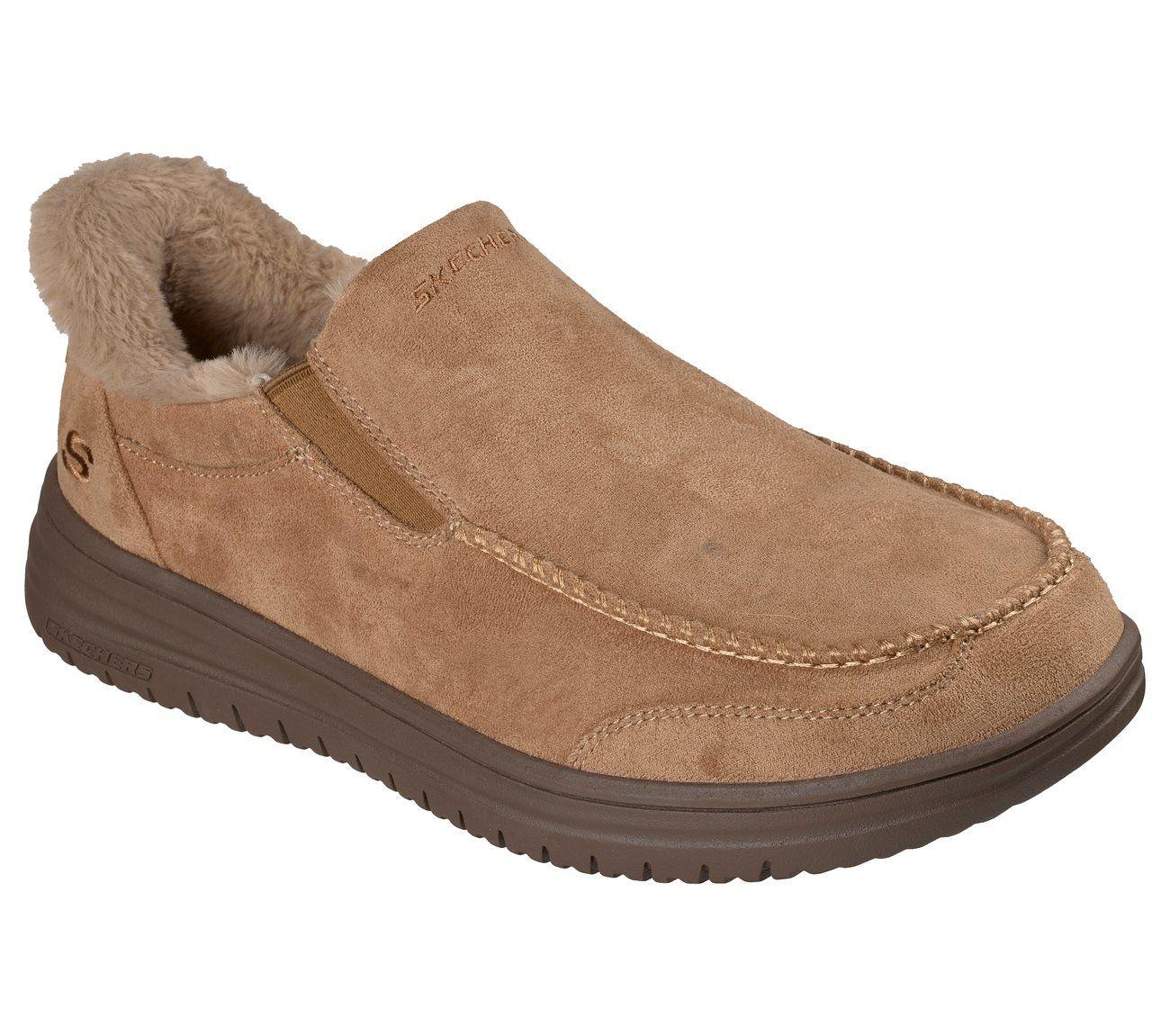 Zapatos Hombre Slip-ins Murette Scofield Beige Skechers-3