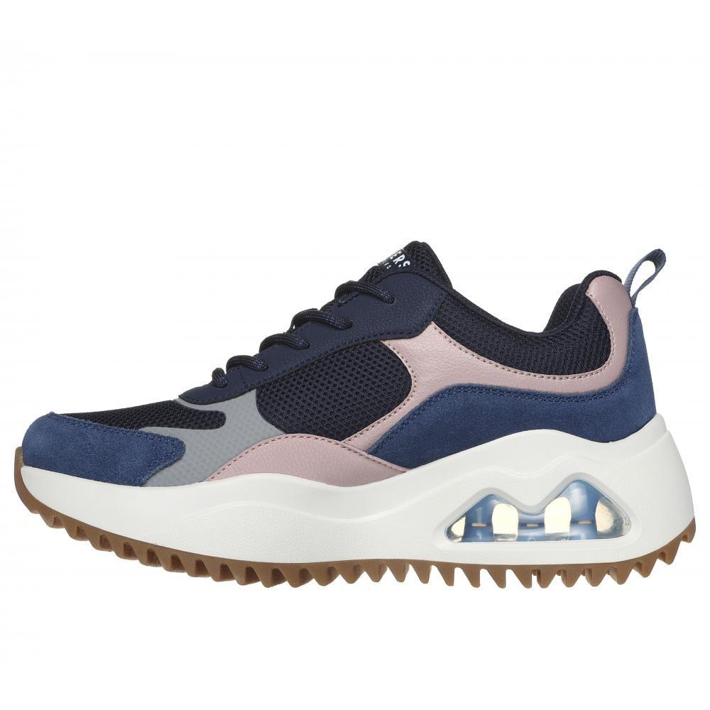 Zapatilla Mujer Uno Peaks Hollywood Hikes Azul Skechers-3