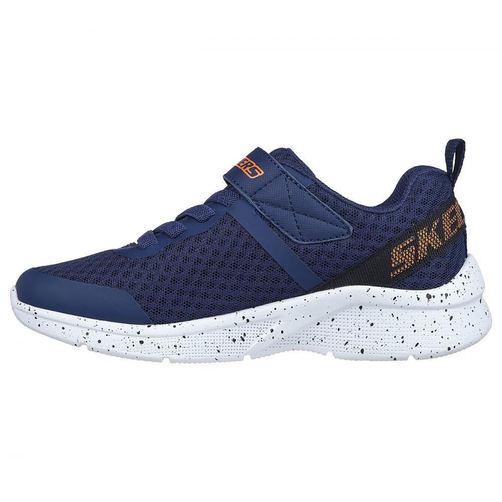 Zapatilla Niño Microspec Tuvok Azul Skechers-3