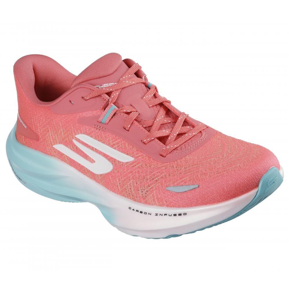 Zapatilla Mujer Go Run Ride 12 Coral Skechers-4