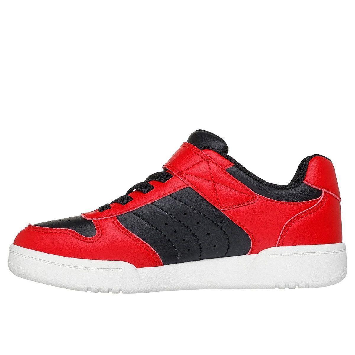 Zapatillas Niño Quick Street Rojo BK Skechers-3