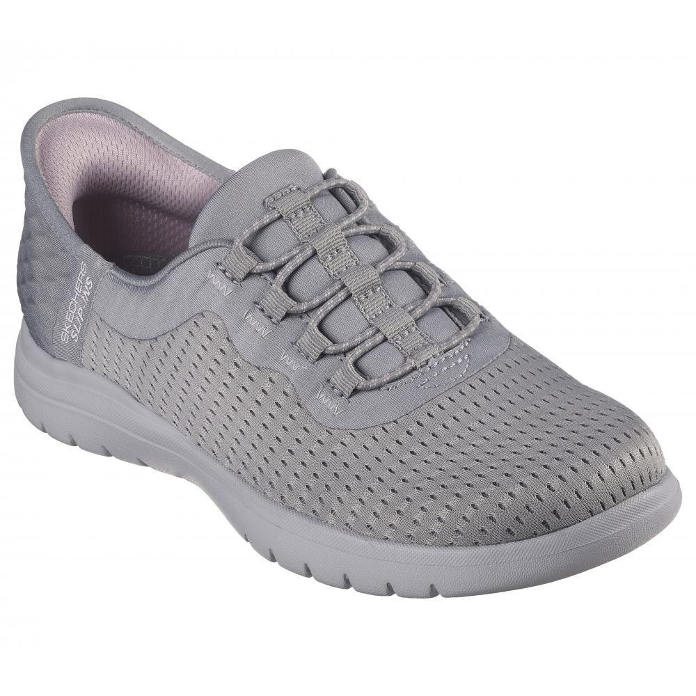 Zapatilla Mujer Skechers Slip-ins: On-The-Go Flex Clever Gris-4