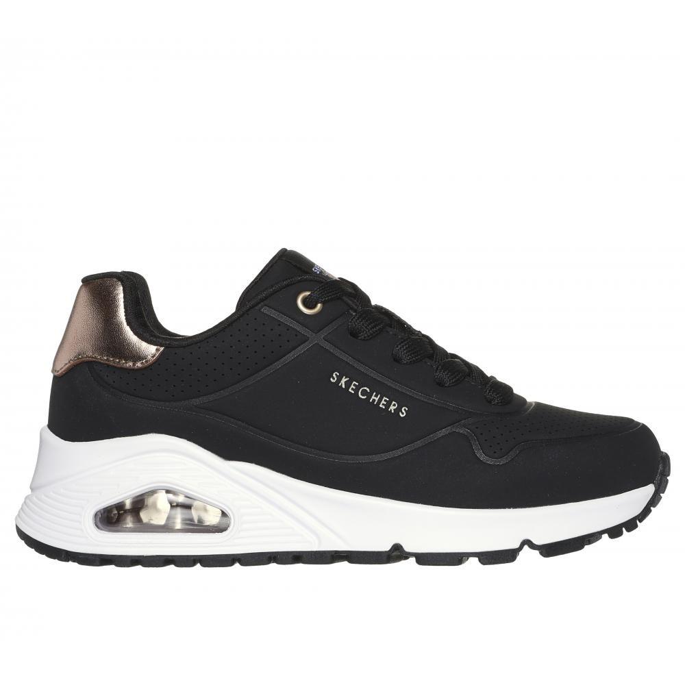 Zapatilla Niña Uno Gen1 Shimmer Away Negro Skechers-0