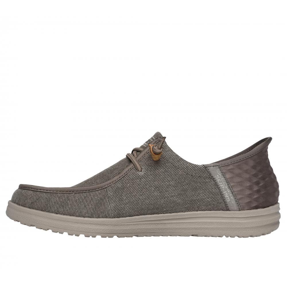 Zapato Hombre Skechers Slip-ins: Melson Café-3