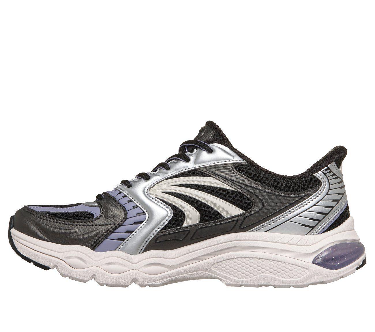 Zapatillas Mujer Slip-ins Skech-Gel Negro plateado Skechers-5