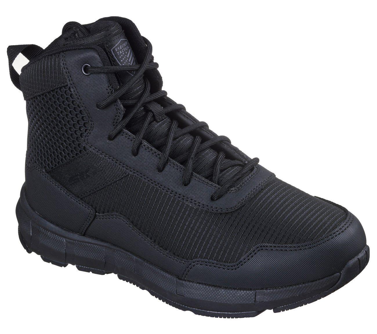 Botines Hombre Terradraft Negro Skechers-3