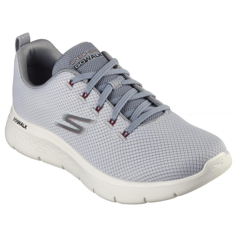 Zapatilla Hombre Go Walk Flex Vespid Gris Skechers-4