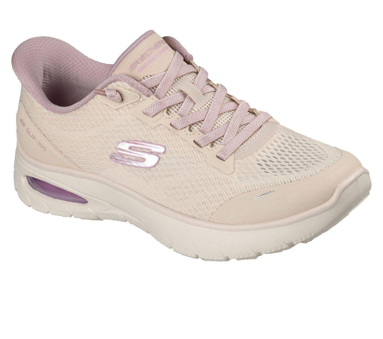 Zapatillas Mujer Slip-ins Skech-Air Summits Beige Skechers-3