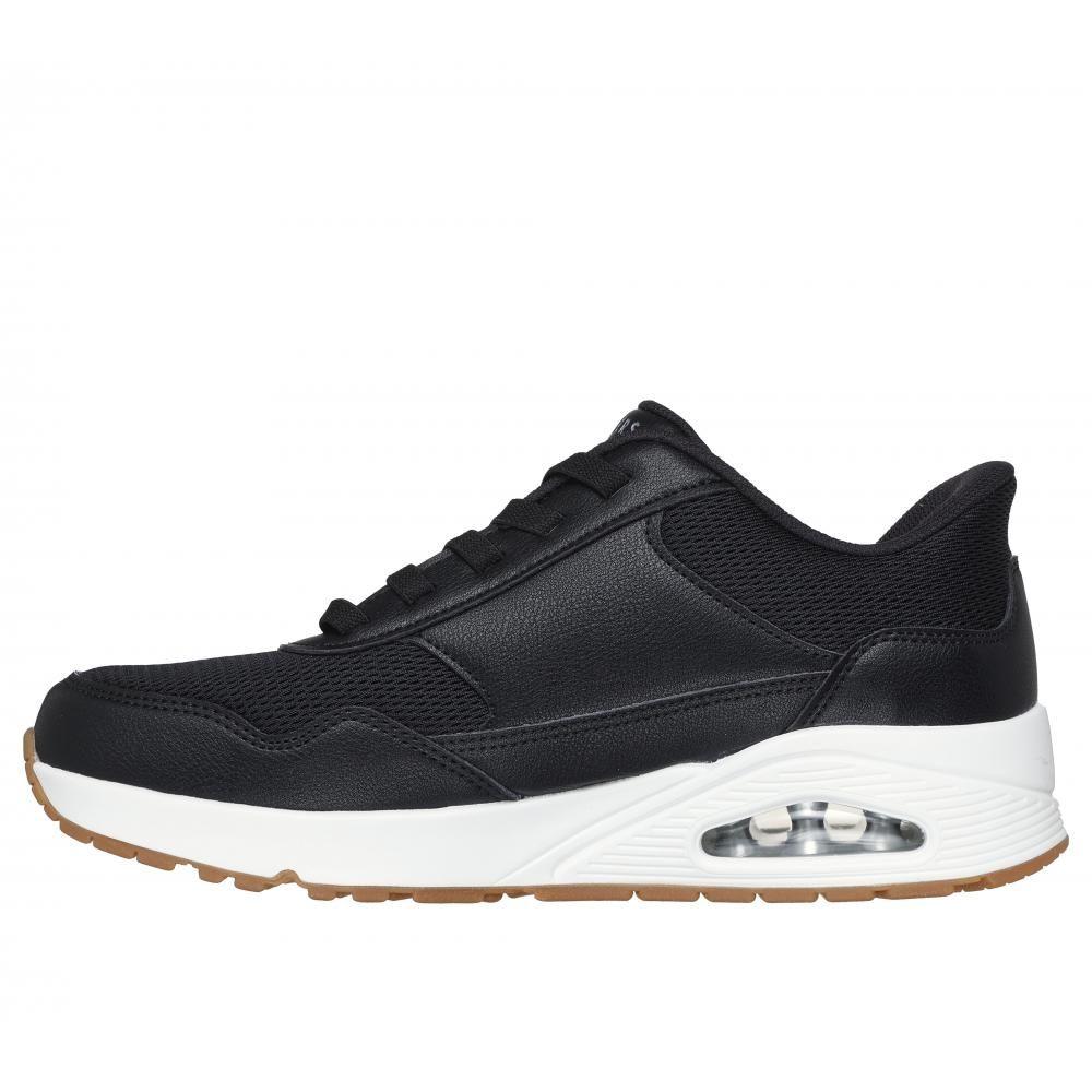 Zapatilla Hombre Uno Banksia Negro Skechers-3