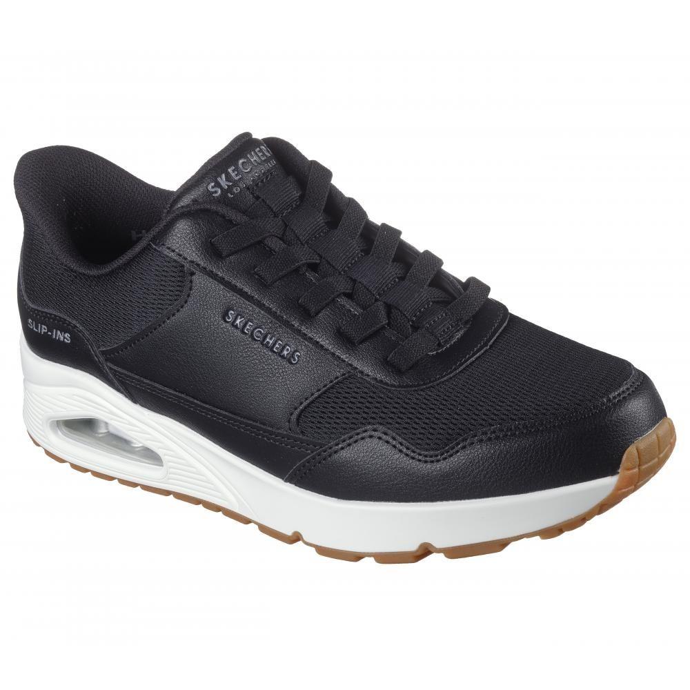Zapatilla Hombre Uno Banksia Negro Skechers-4