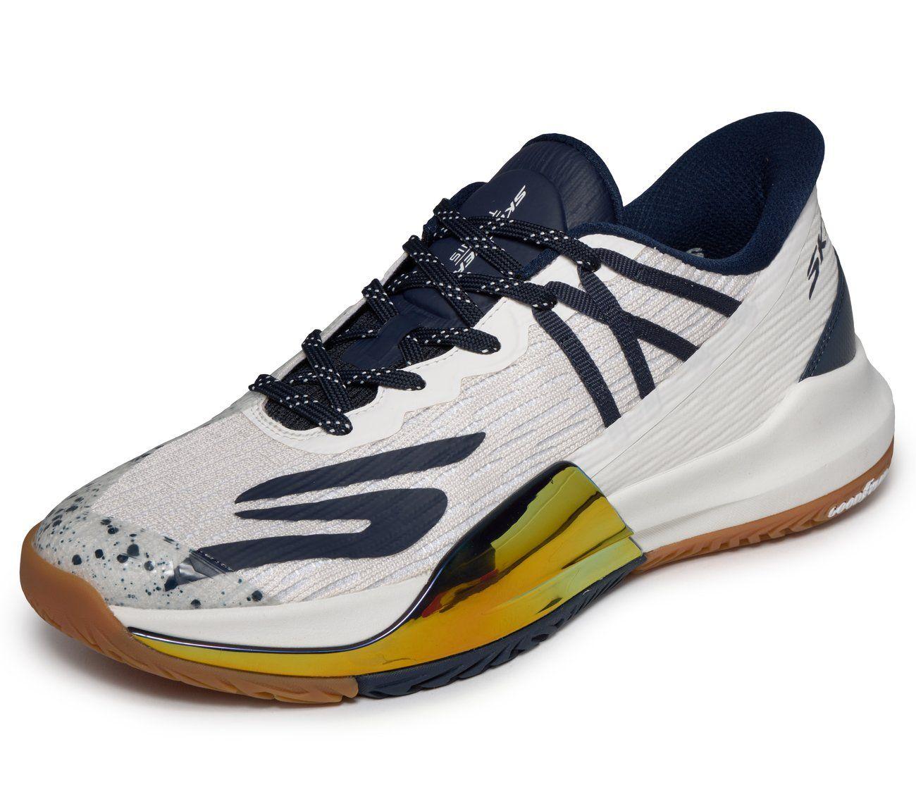Zapatillas Hombre Slip-ins Baseline Bully Blanco Skechers-4