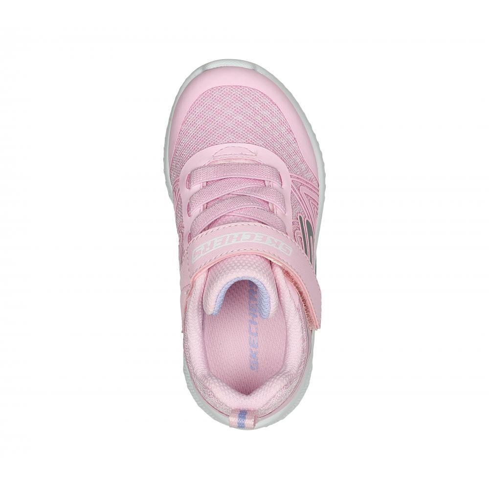 Zapatilla Niña Microspec Plus Swirl Sweet Rosado Skechers-1