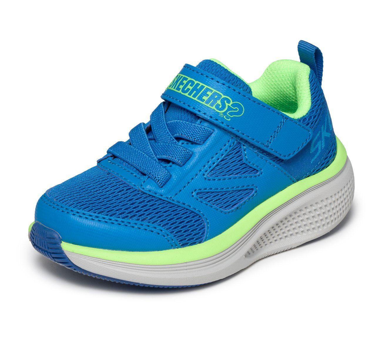 Zapatillas Niño Go Run Elevate 2.0 Find My Azul Skechers-4