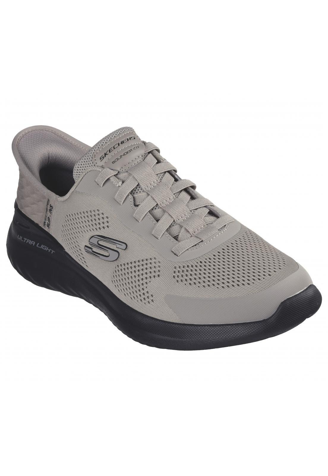 Zapatilla Hombre Slip-ins Bounder2.0Emerged Beige Skechers-3