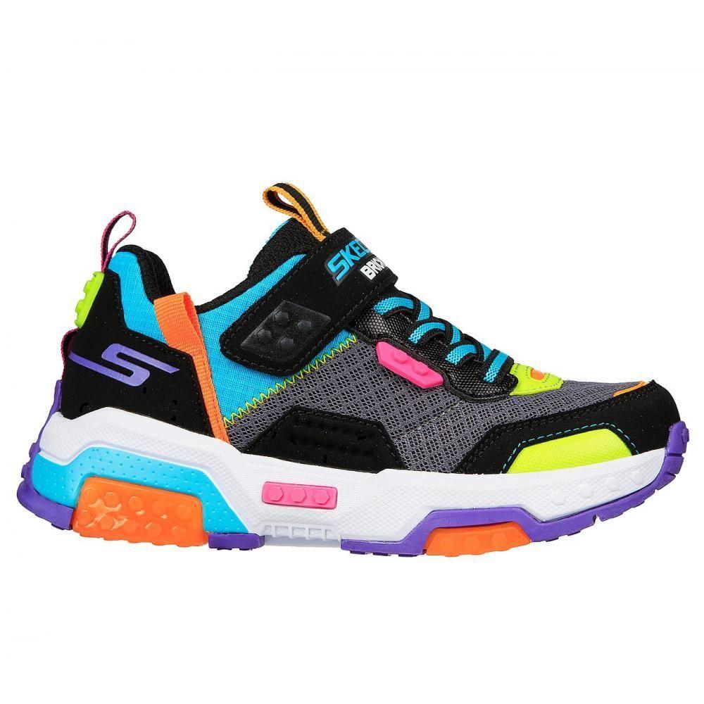 Zapatilla Niño Brick Kicks 2.0 Negro Skechers-0