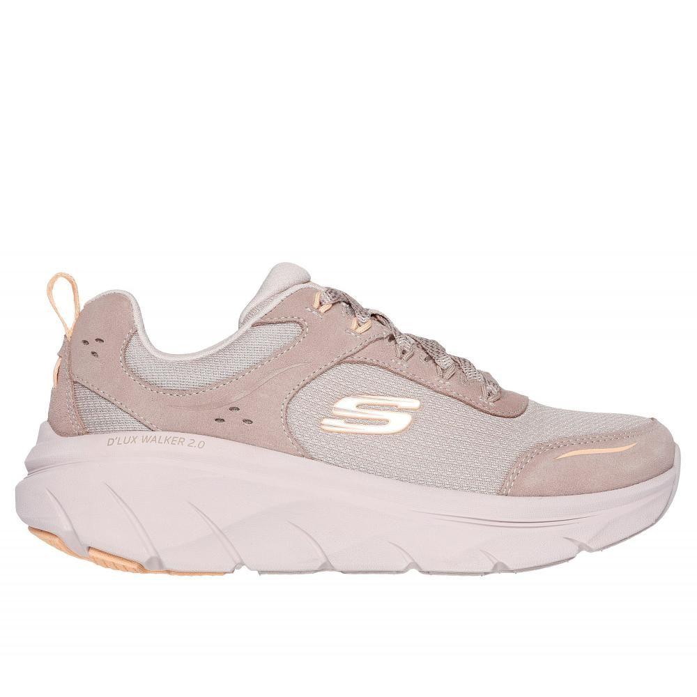 Zapatilla Mujer D'Lux Walker 2.0 Autumn Sun Beige Skechers-0