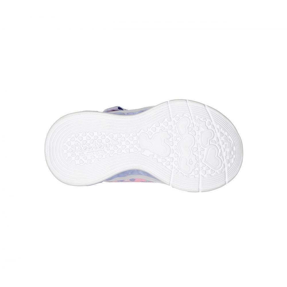 Zapatilla Niña Flutter Lights Multicolor Skechers-2