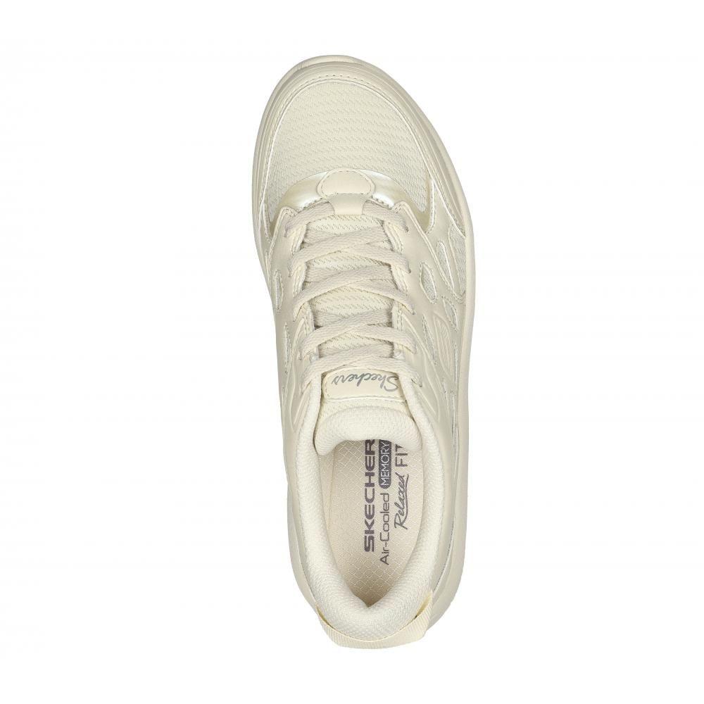 Zapatilla Mujer Modern D'Lux Beige Skechers-1